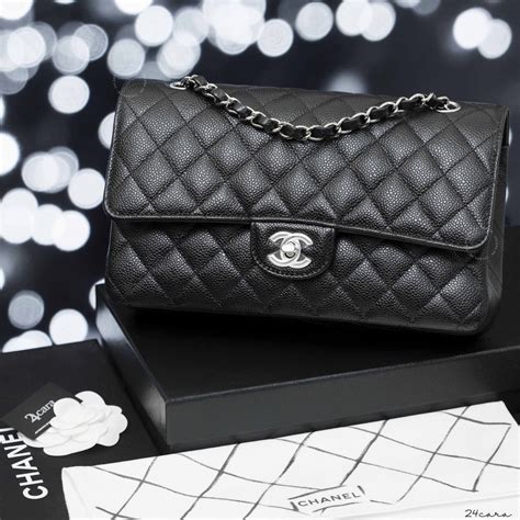 chanel classic caviar silver|The Always Timeless Chanel Classic Flap Bag.